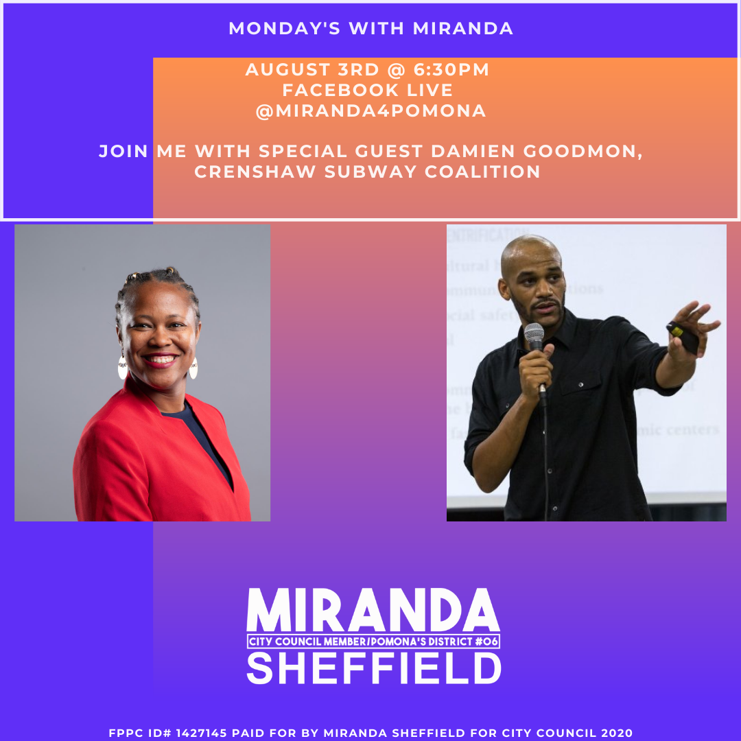 Mondays with Miranda flyer